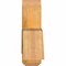 Ekena Millwork Bellingham Rough Sawn Timber Gable Bracket, Western Red Cedar, 48"W x 18"H x 6"D x 6"F, 9/12 Pitch GBW048X18X0606BEL00RWR - alternate 3